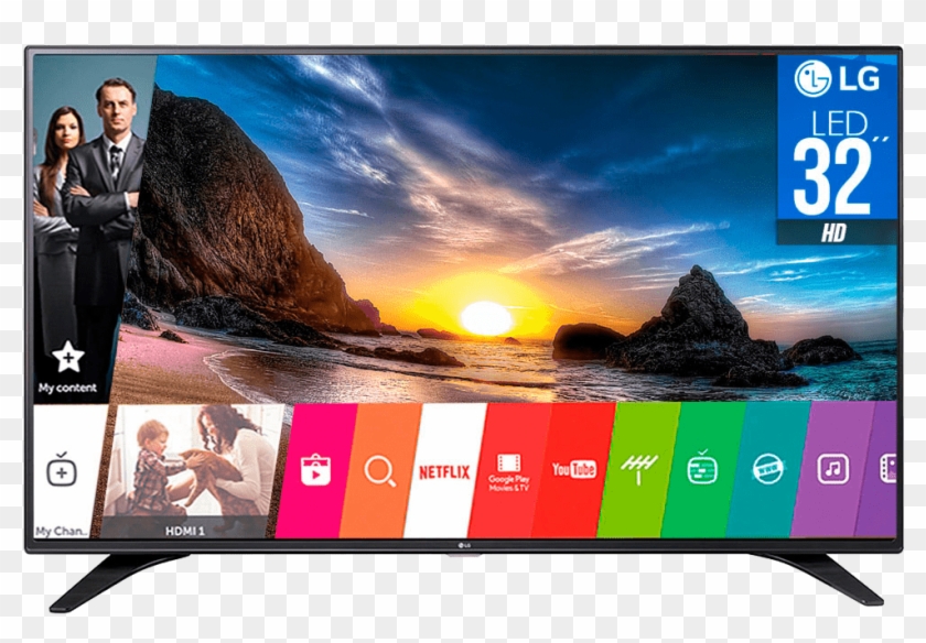 Free Ledsmart With Tv Lg - Smart Tv Lg 32 2017 - Free Transparent PNG  Clipart Images Download