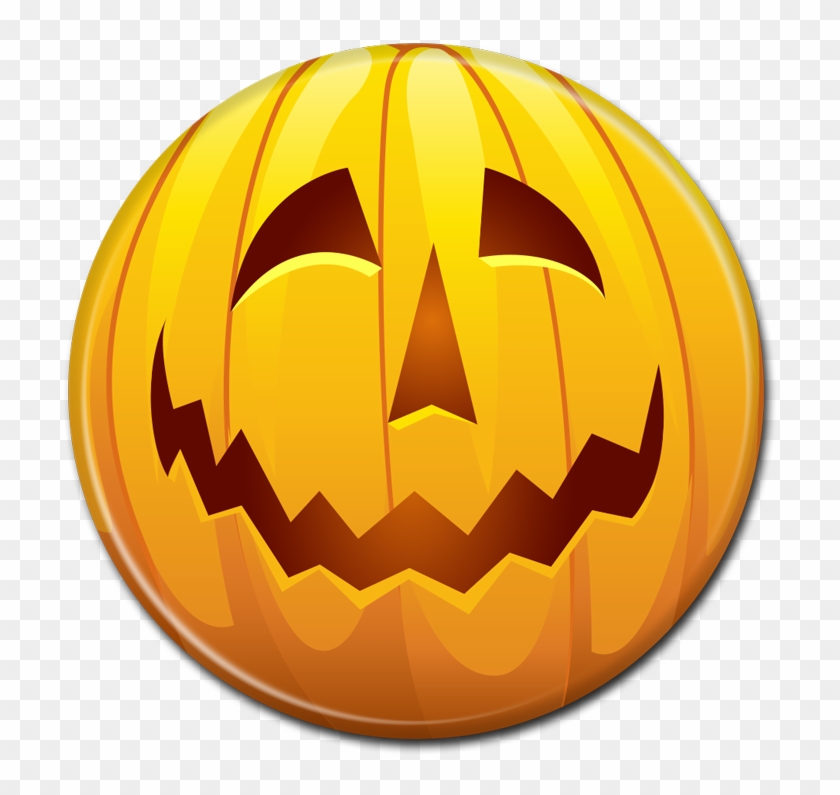 Halloween Button - - Jack-o'-lantern #1332692