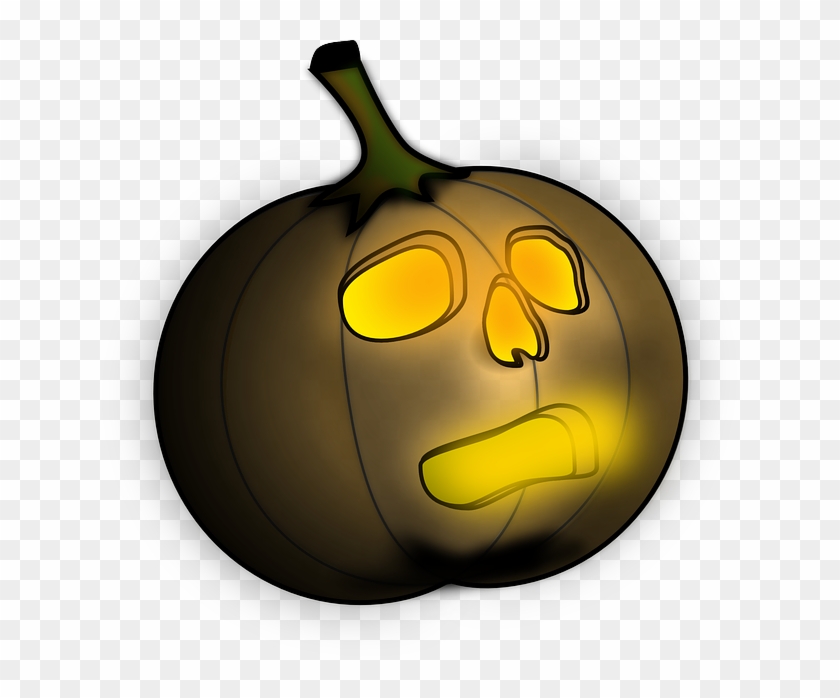 Halloween, Lantern, October, Pumpkin, Scary - Halloween Pumpkin 1 Inch / 25mm Pin Button Badge Goth #1332694