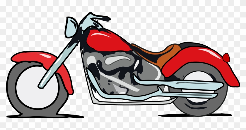 Motorcycle Clip Art - Red Motorcycle Clipart #1332709
