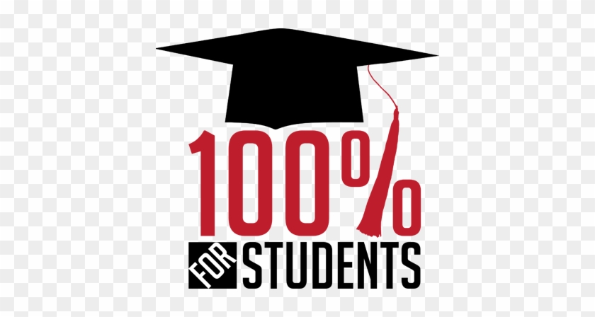 100% For Students - Logo Roane State Community College #1332842