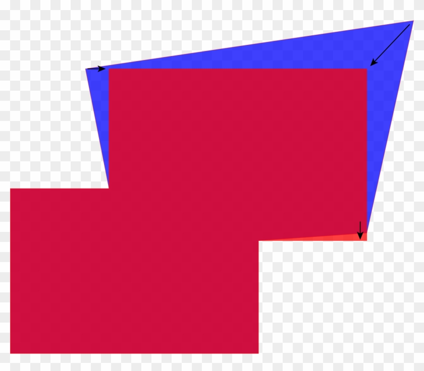 Warp/transform/distort The Blue Area Into Red Area - Warp/transform/distort The Blue Area Into Red Area #1332911