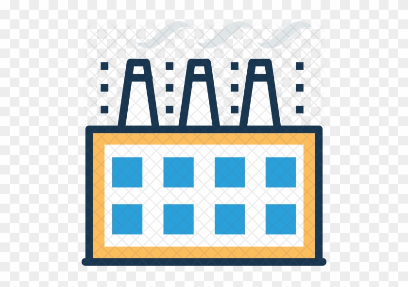 Manufacturing Plant Icon - Factory #1332994