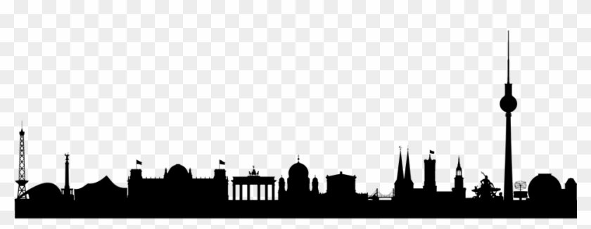 Berlin Skyline Silhouette #1333013