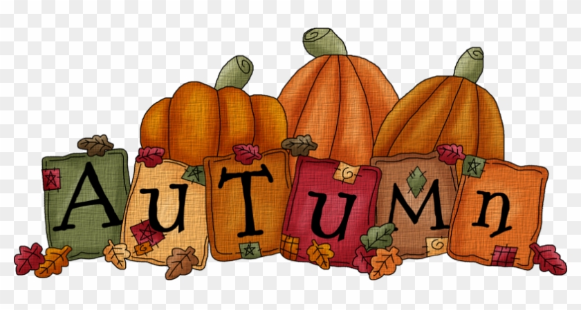 The Word Autumn Clip Art - 1st Day Of Fall 2016 #1333018