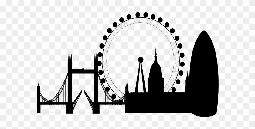 London Skyline Clipart2 Clip Art At Clker - Clipart London #1333021