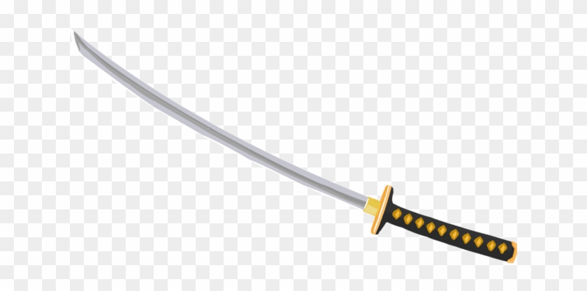 Drawn Katana Transparent Background - Samurai Sword No Background #1333102