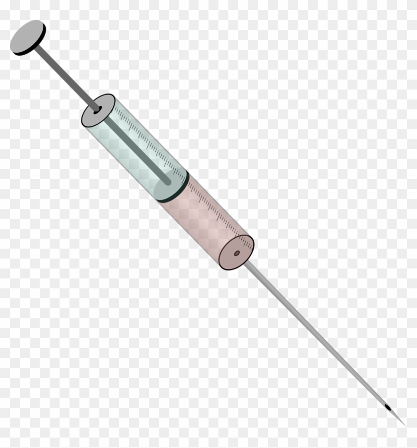 Syringe Clipart Transparent - Needle Clip Art #1333121