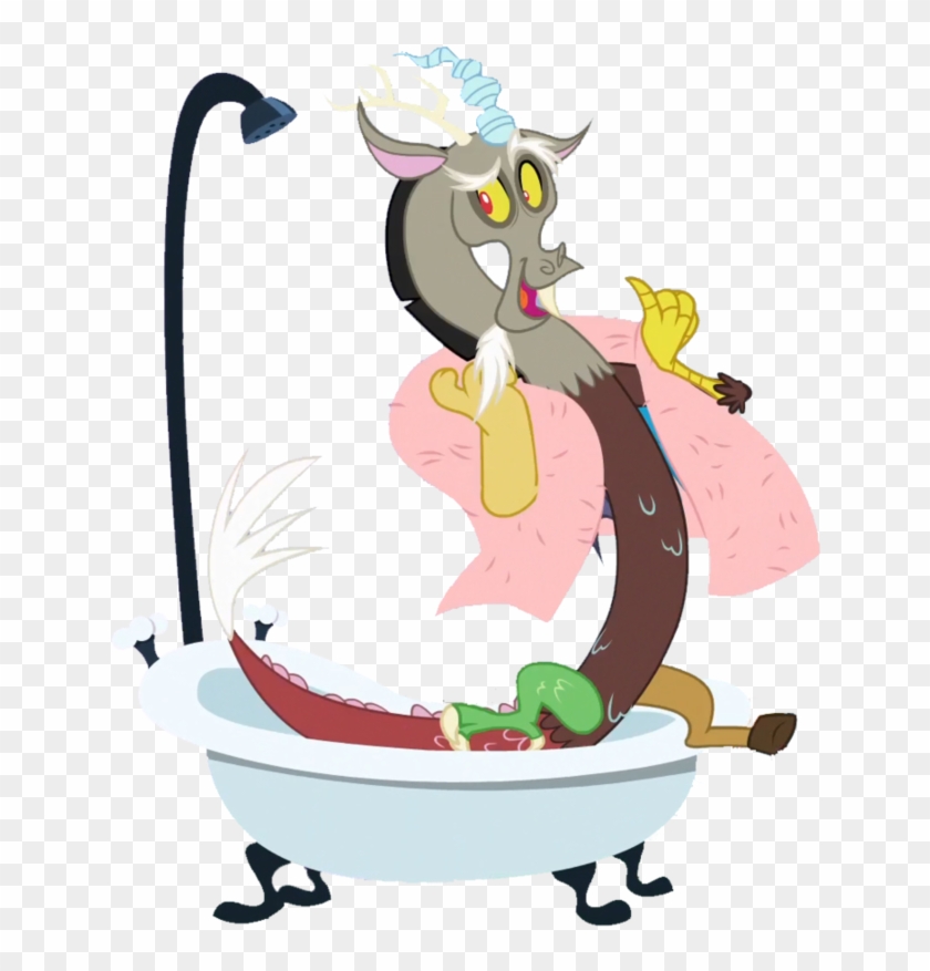 Mlp Discord Is Taking A Bath By Rudolphvongrobel - My Little Pony: Friendship Is Magic #1333141