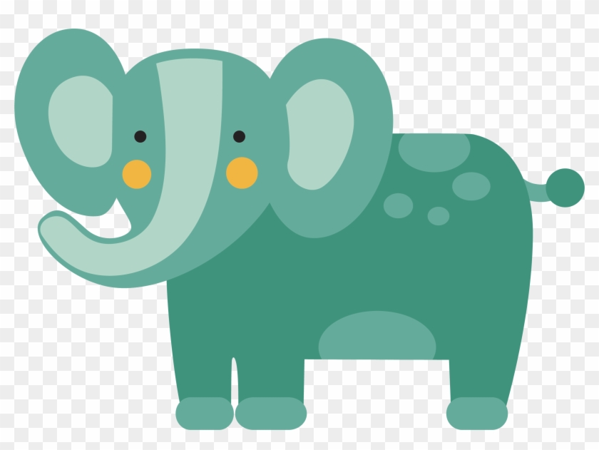 Indian Elephant Illustration - Elephants #1333149