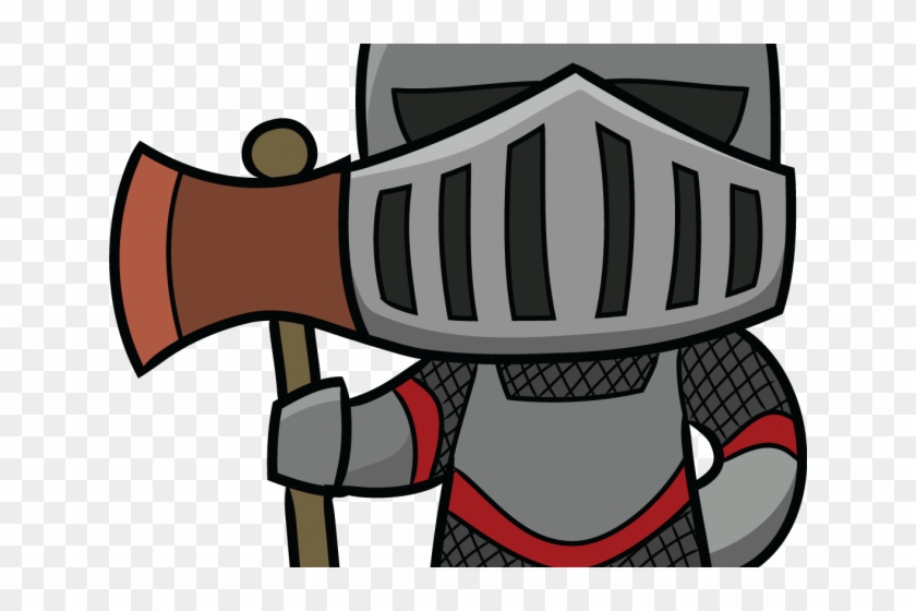 Knight Clipart Comic - Knight Cartoon Middle Ages #1333189