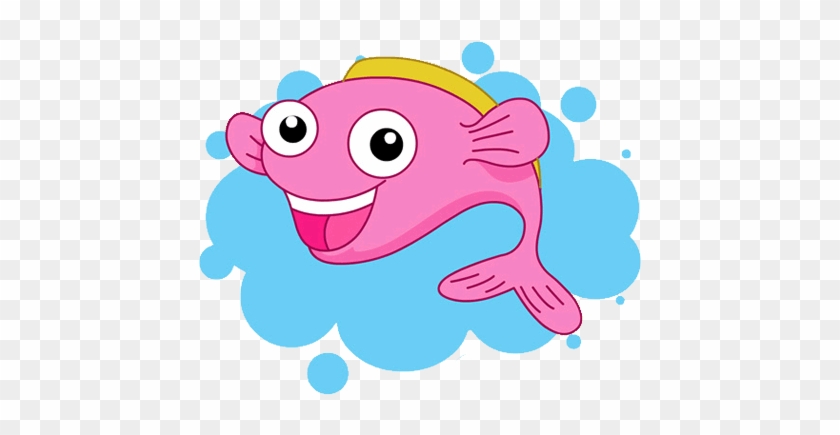 Fish - Happy Fish Clip Art #1333326