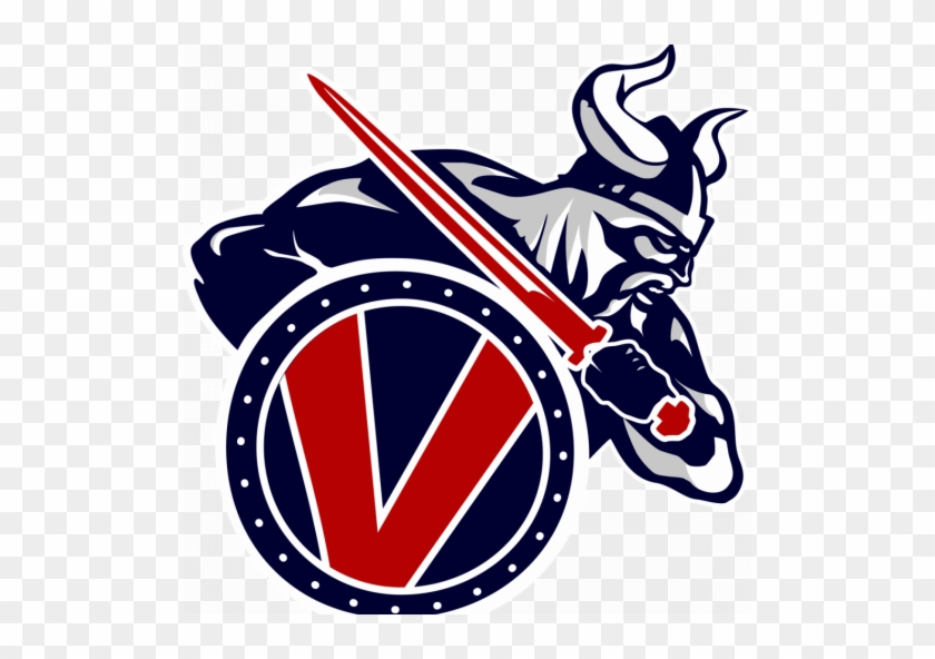 Coed Junior Varsity Wrestling, Coed Varsity Wrestling - Vikings Basketball Team Logo #1333368