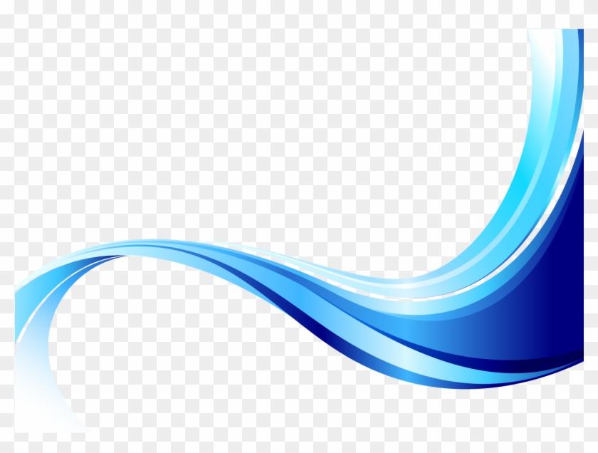 Euclidean Vector Wave - Blue Wave Vector Png #1333422