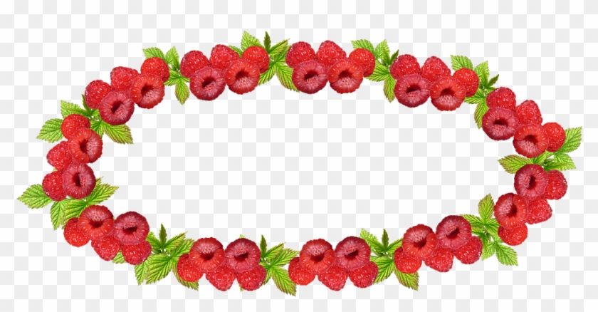 Strawberry Border Free Vector Download For - Raspberry Border Png #1333446