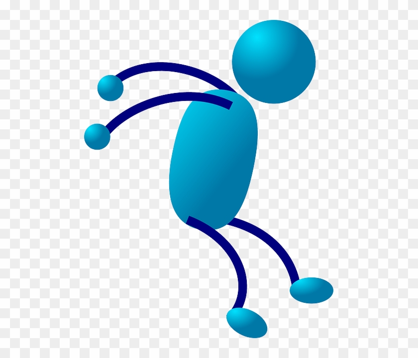 Stick, People, Man, Figure, Men, Jumping, Jump - Stick Men Clip Art #1333463