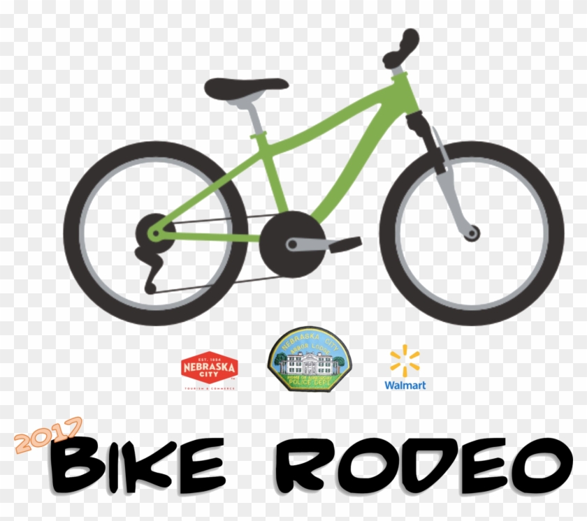 Bicycle Clipart Bike Rodeo - Mountain Bike #1333472