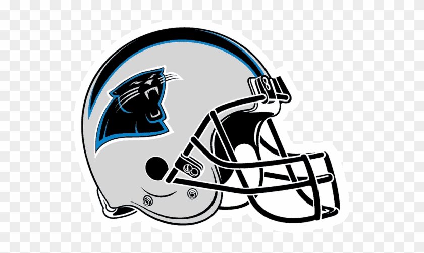 Nfl Helmets Clipart Free - Carolina Panthers Helmet Logo #1333475