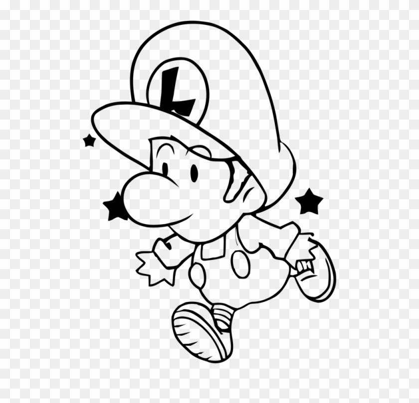 Viewing Gallery For Baby Luigi And Baby Mario 133678 - Baby Mario Colouring Pages #1333523