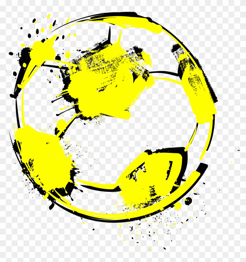 Graffiti Football Clip Art - Circle #1333565