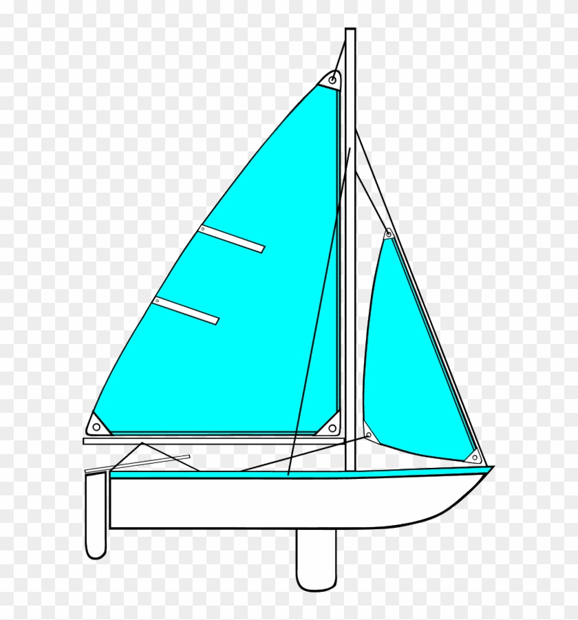 Sail Clipart Toy Sailboat - Sides Of A Sail #1333570