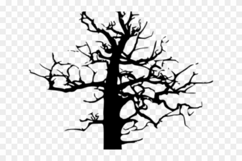 Dead Tree Clipart Vector - Cover Book Edgar Allan Poe #1333612