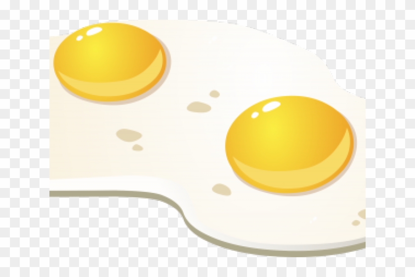 Fried Egg Clipart Two - Dibujo Huevo Frito Png #1333635