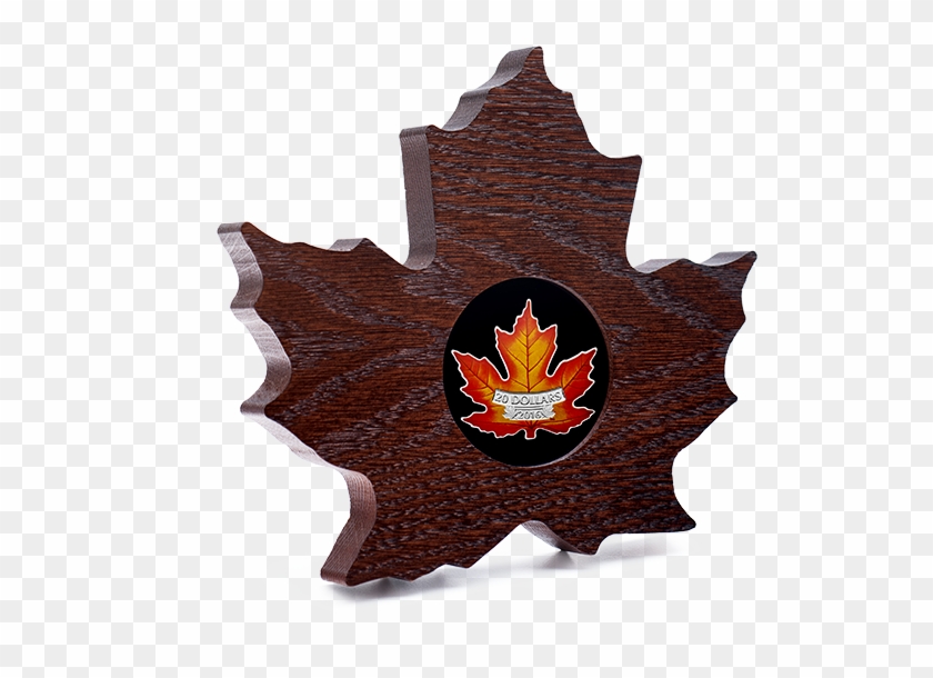 Canada's Colourful Maple Leaf Shape Coin - Canada #1333654