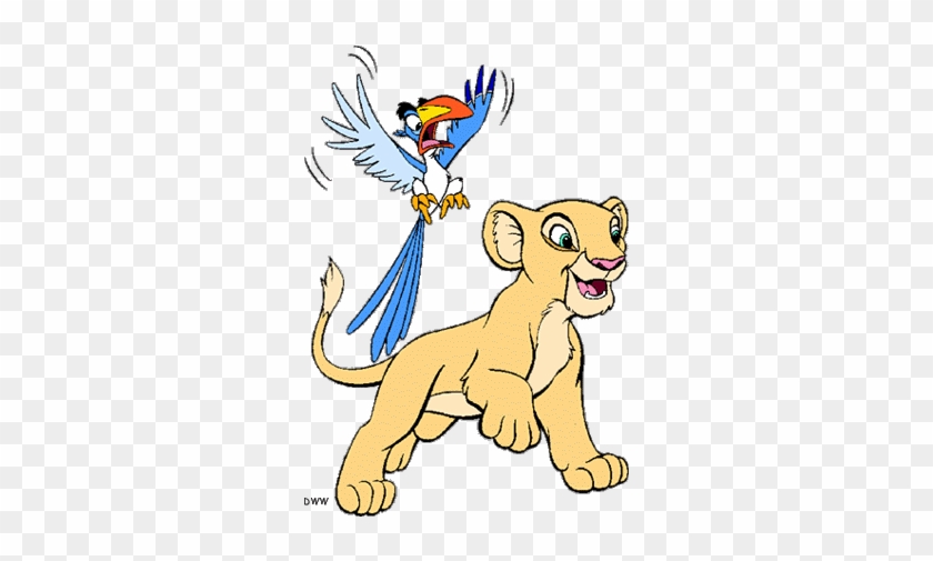 Lion King Re Told In Clip Art - Roi Lion #1333709