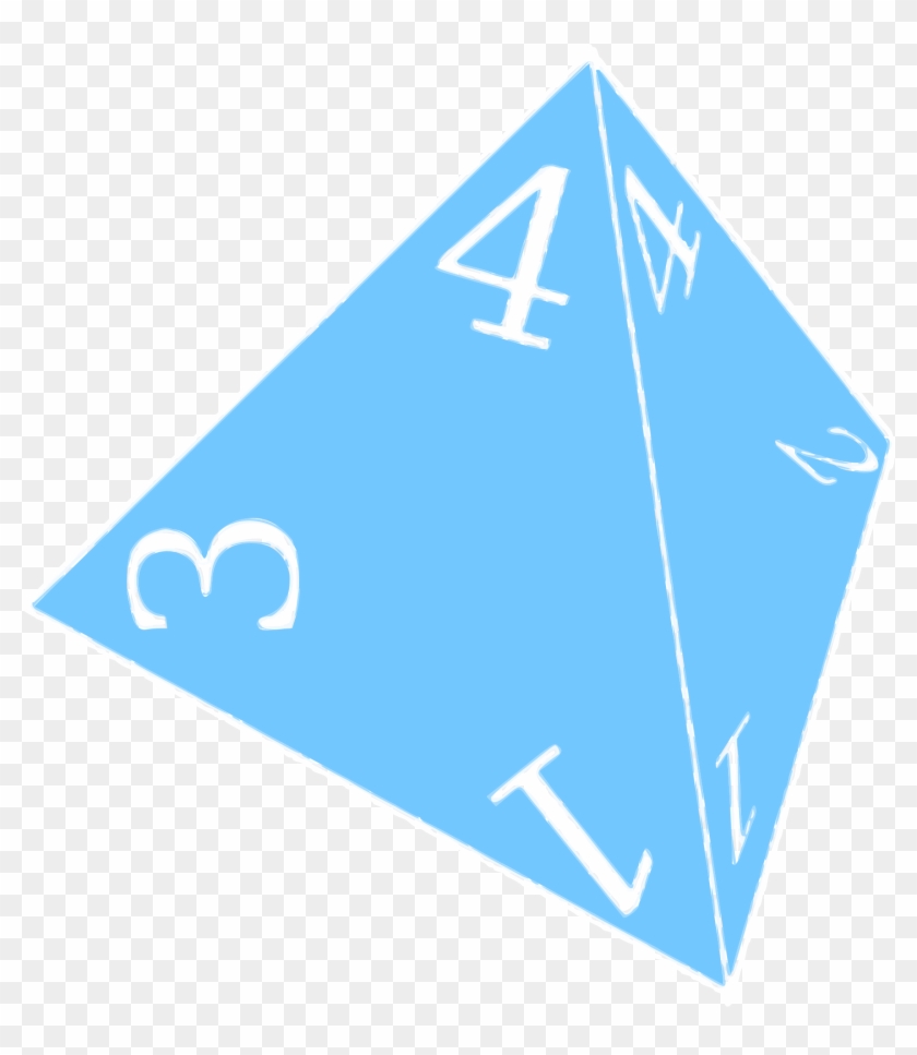 Big Image - Four Sided Dice Png #1333777