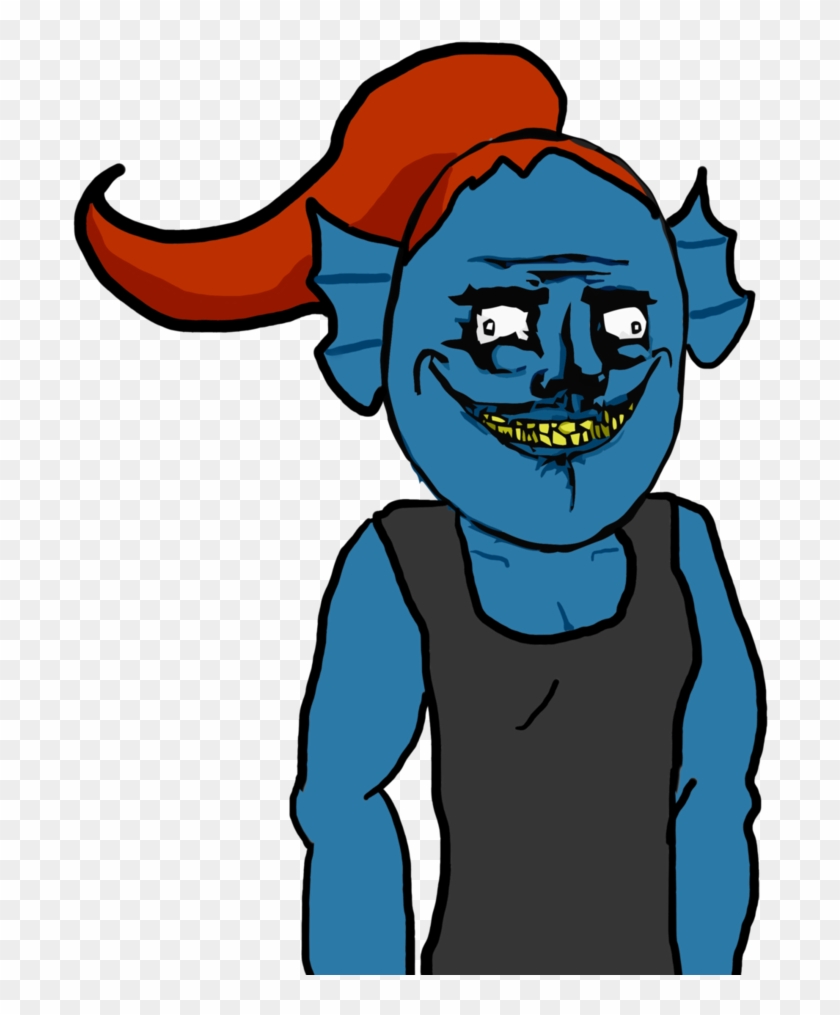 Undyne Is Dying Rn By Boomerangium - Undyne Funny Face #1333931