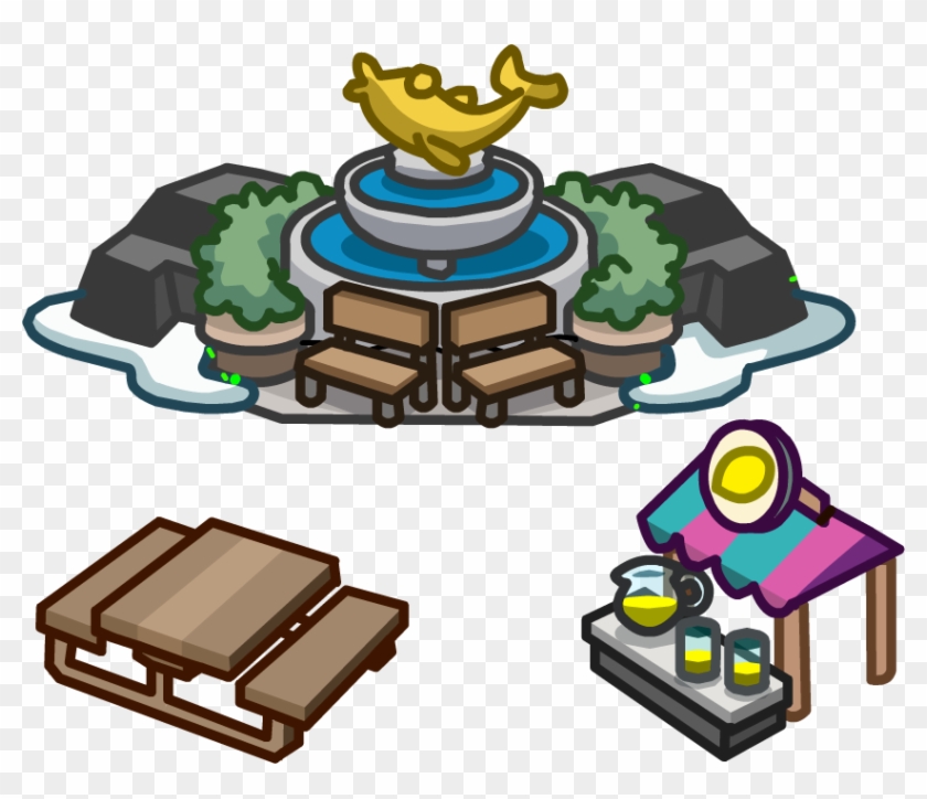 School & Skate Party Forest Map Icon - Club Penguin Plaza School And Skate Party #1333943