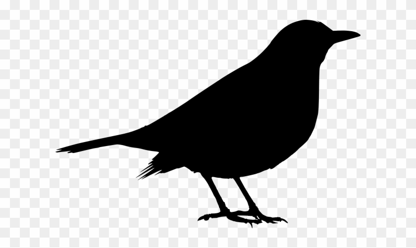 Haunted House Silhouette Vector Download - Blackbird Png #1333968