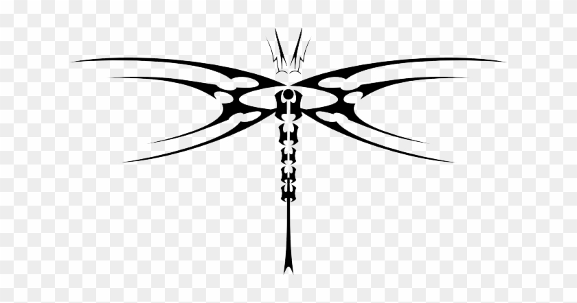 Download Png Image Report - Dragonfly Tribal Transparent #1334032