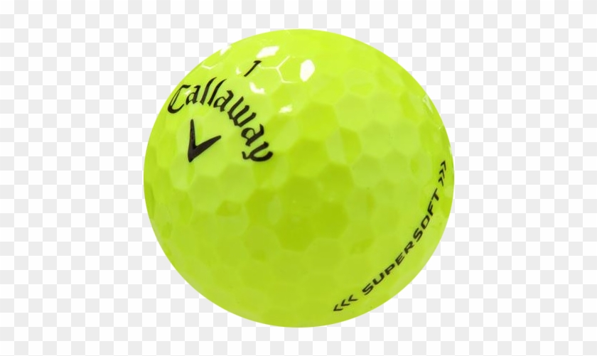 Callaway Supersoft Yellow Aaaa / 2nd $8 - Callaway Chrome Soft Low Compression Golf Balls - White #1334038