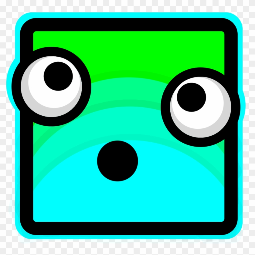 Cubes - Geometry Dash Icons Png #1334050