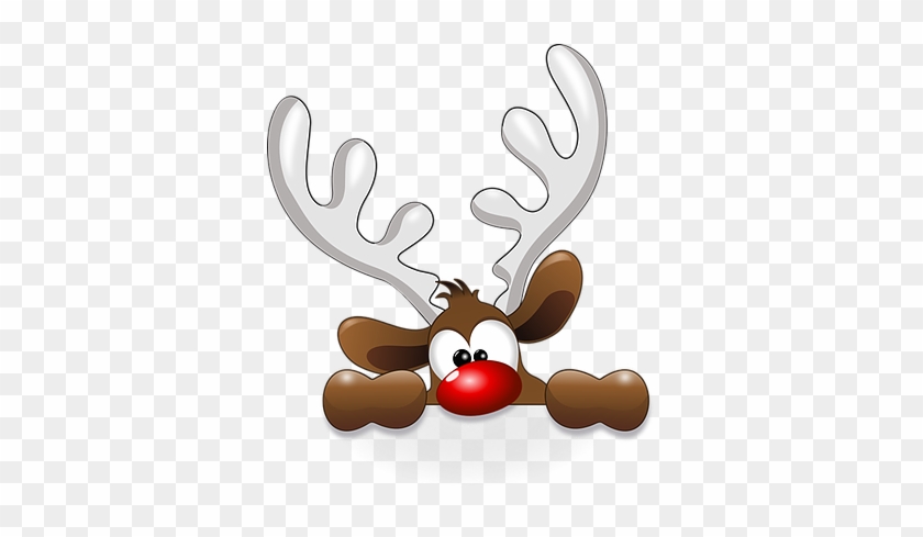 Good Luck Everyone - Reindeer Head Clipart #1334073