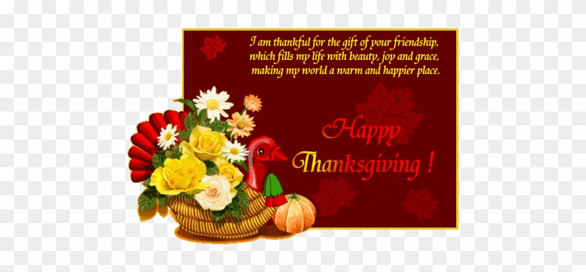 Thanksgiving Day Wishes Clipart - Thanksgiving Wishes To Friends #1334090