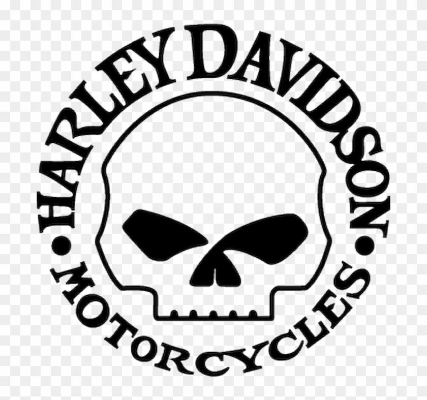 Harley Davidson Skull Decal 2nd Model Rh Lezebre Lu - Harley Davidson Willie G Skull #1334104