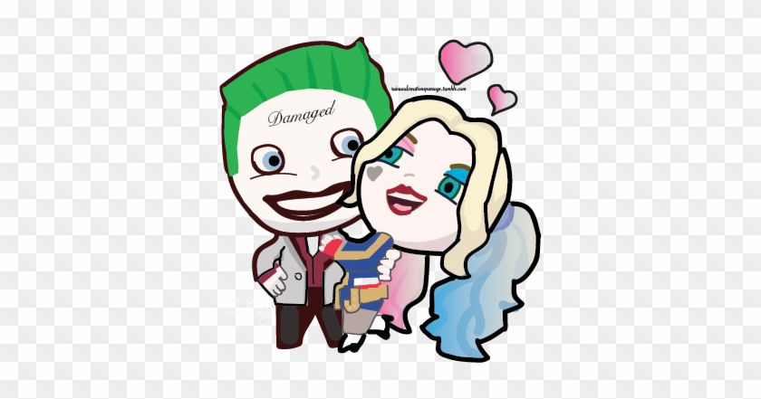 Harley Quinn Batman Joker Dc Comics - Joker And Harley Quinn Stickers #1334114