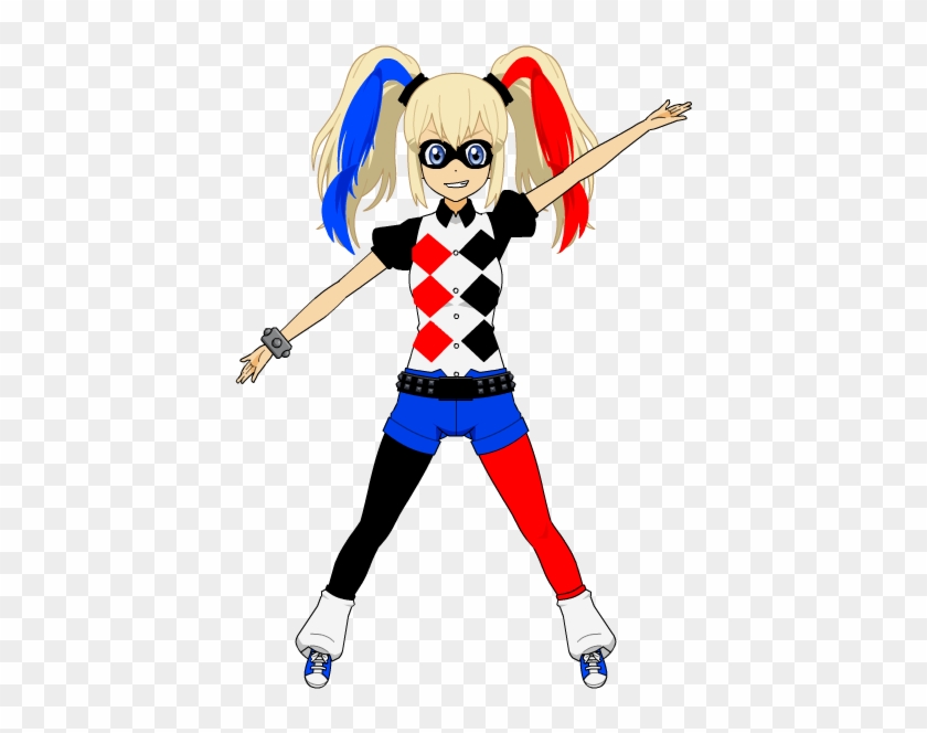 Harley Quinn In Kisekae Form By Isaacnoeliscutie - Dc Super Hero Girls #1334126