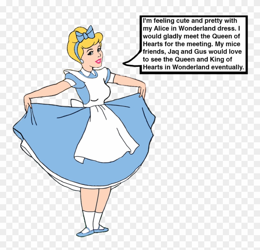 Princess Cinderella As Alice Bowing By Darthranner83 - Digital Art #1334261