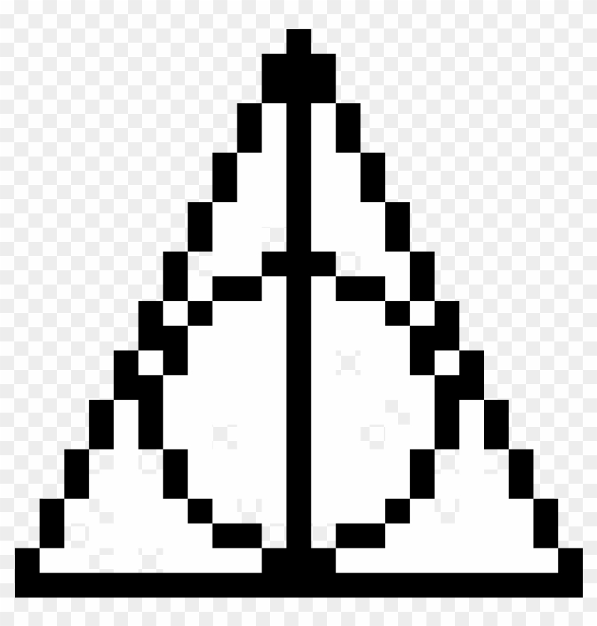 Deathly Hallows - Pixel Art Harry Potter #1334286