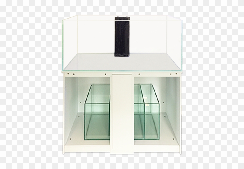 350l Amp 460l Ultra Clear Glass Marine Aquarium - Shelf #1334391