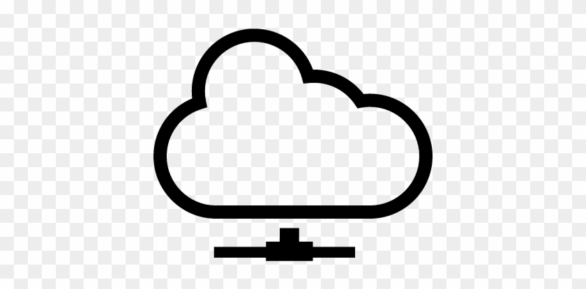 Cloud Network Vector - Cloud Network Icon #1334415