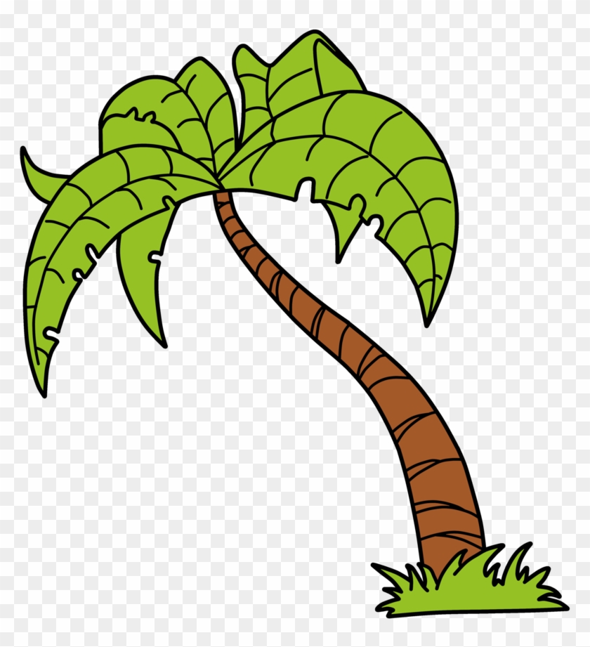 Palm Leaf Vector Png - Imagens De Coqueiro Desenho #1334500