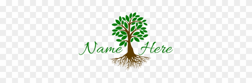 Tree With Roots Logo #1334573