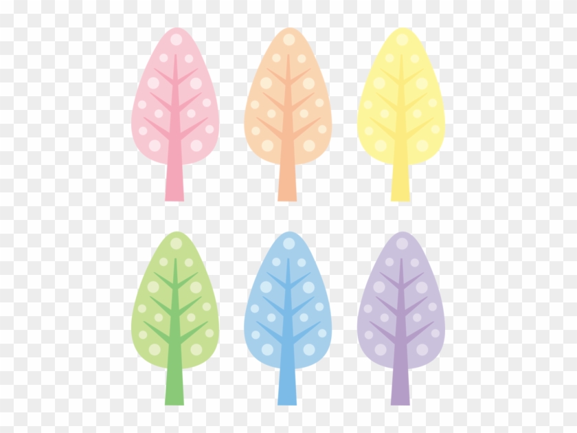 Clip Art Pastel Colors Clipart - Cute Christmas Tree Clip Art #1334641