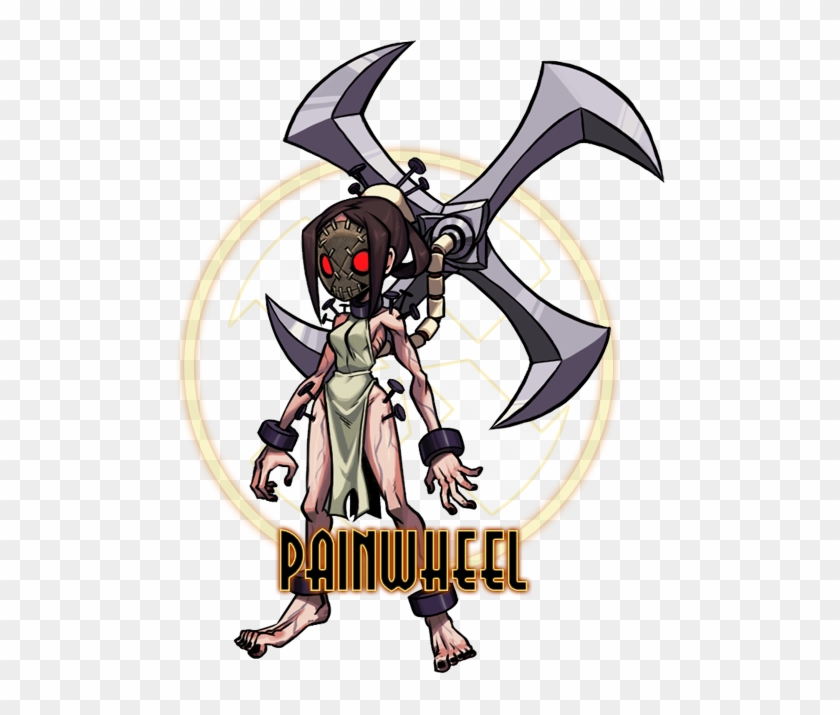 Once Known As A Sweet, Caring School Girl Named Carol - Skullgirls Painwheel #1334707