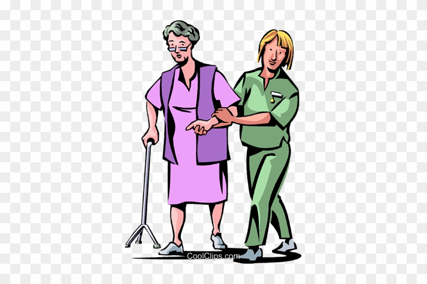 Nurse With Patient Clipart Clipart Nurse And Patient - Assisted Living Facilities Clipart #1334708